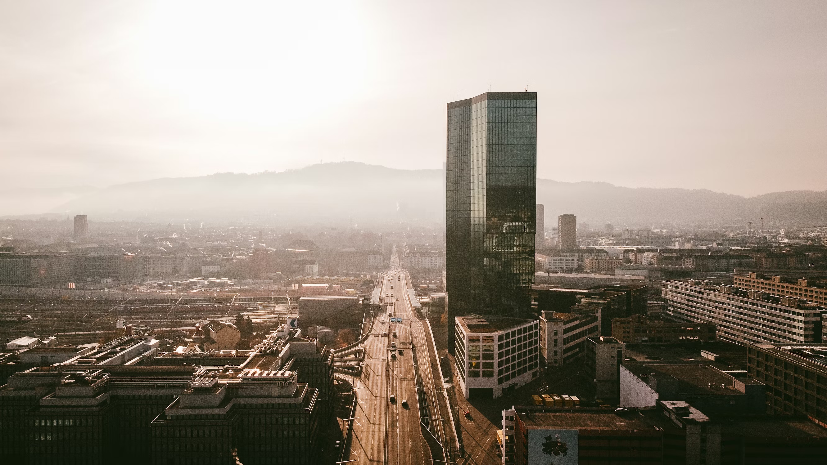 Stadtansicht von Zürich